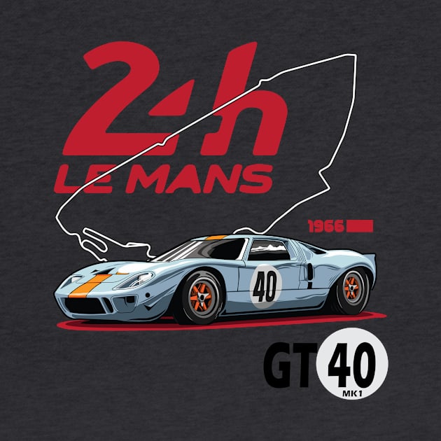 Le mans winner GT40 mk1 by ASAKDESIGNS